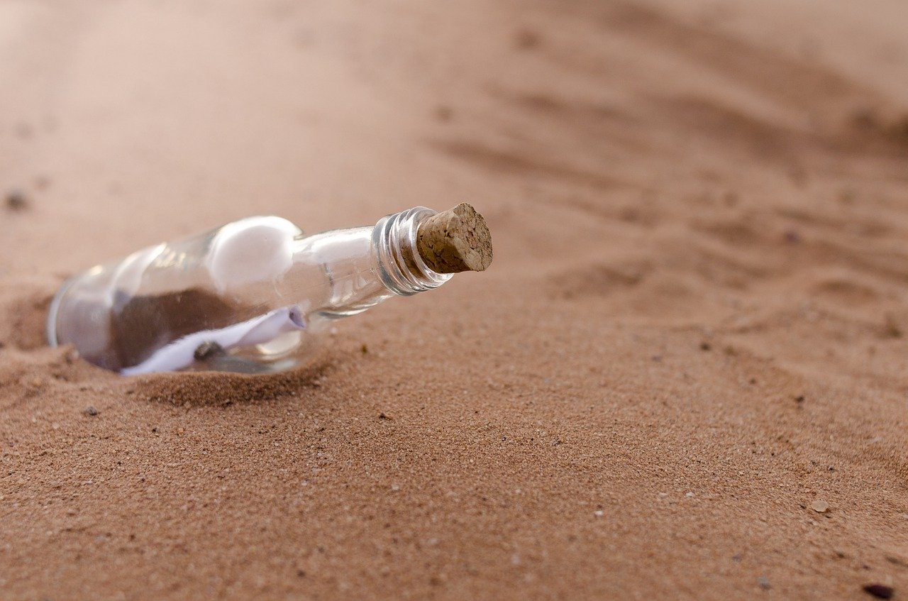 message in a bottle contact
